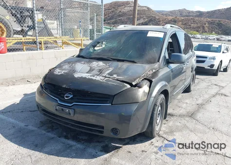 2008 Nissan Quest 3.5 S из США, поврежденный, VIN 5N1BV28U08N113180